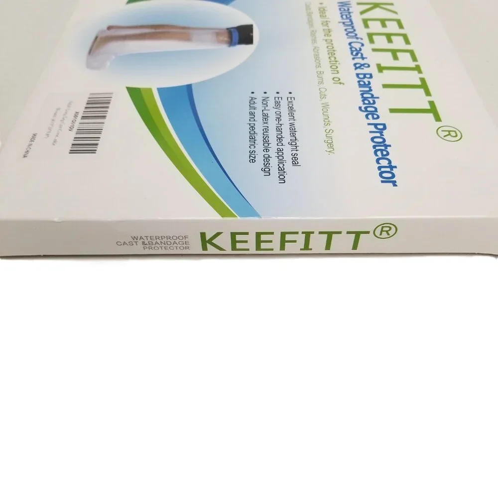 Keefitt Waterproof Cast Bandage Protector Adult Long Leg Wound Cover Shower
